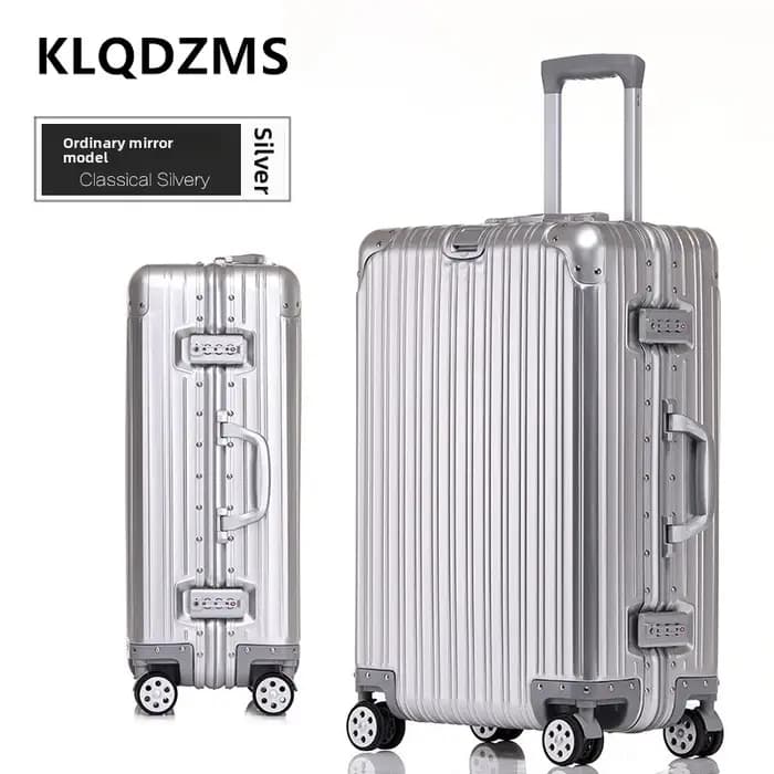 KLQDZMS Bagage de voyage de haute qualité en alliage d'aluminium et de magnésium