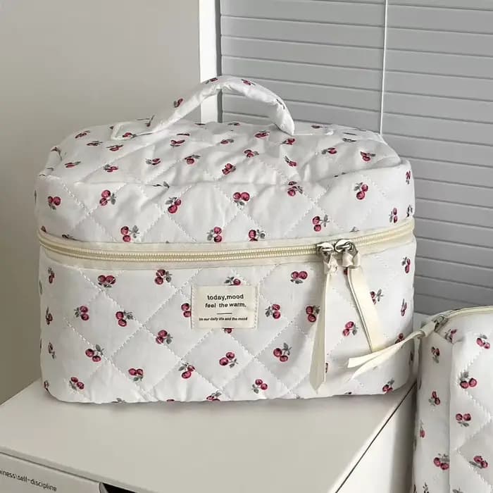 Pochette de maquillage Cherry pour femmes