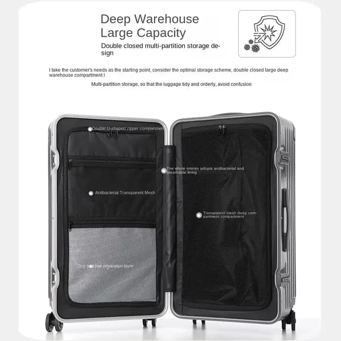 Valise de grande capacité 20-24-28-32 pouces