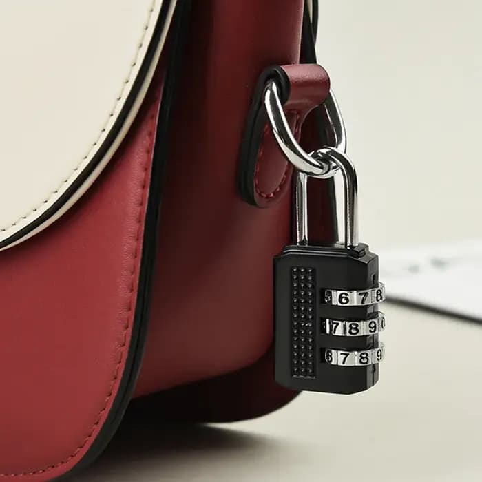 Cadenas à combinaison de chiffres à 3 chiffres