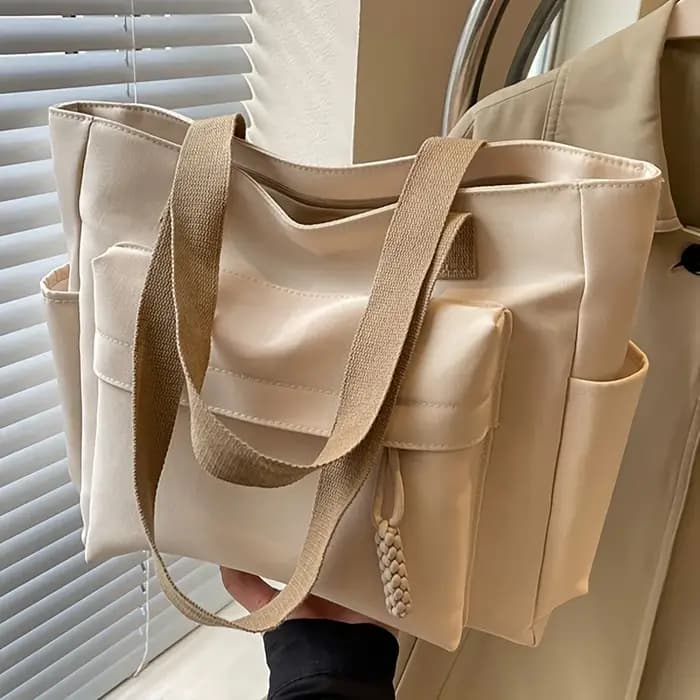 Sac fourre-tout en nylon avec plusieurs poches