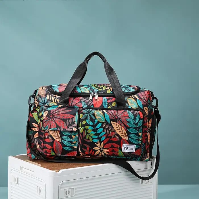 Sac fourre-tout de voyage grande capacité Oxford Leaves 2026 – Nouveaux sacs durables de haute qualité, portables pour les trajets quotidiens, sacs de voyage polyvalents