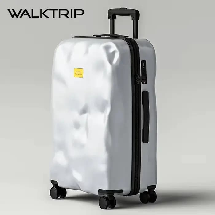 Valise créative au design irrégulier cratère de météorite