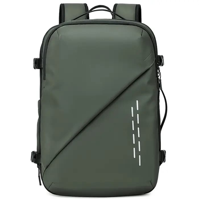 Sac à dos de voyage scellé sous vide, sac à dos pour ordinateur portable extensible de 25 à 60 L, ba