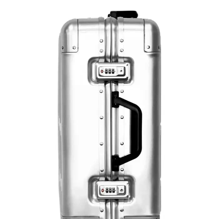 Nouveau 21 pouces 100% valise en aluminium-serrure TSA
