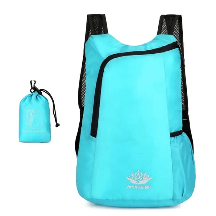 Sac à dos pliable ultraléger et imperméable - Sac de voyage portable de grande capacité