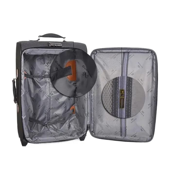 Valise à roulettes en tissu Oxford – Bagage de voyage pour hommes et femmes