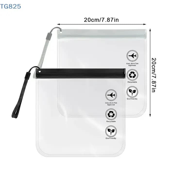 【AN】【AN】Sac de voyage transparent étanche pour maquillage