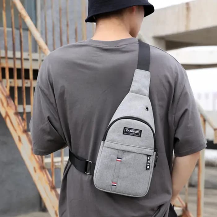 Sac banane imperméable de grande capacité pour hommes