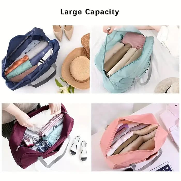 1 ensemble de sacs de voyage pliables grande capacité
