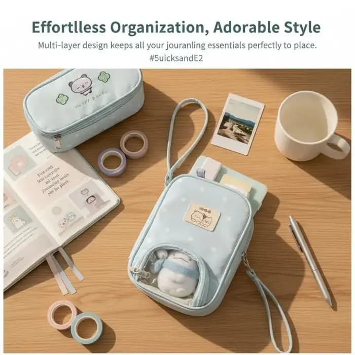 1 pièce – Pochette de passeport de style japonais avec fenêtre transparente à pois – Solution de rangement pratique pour les voyageurs fréquents