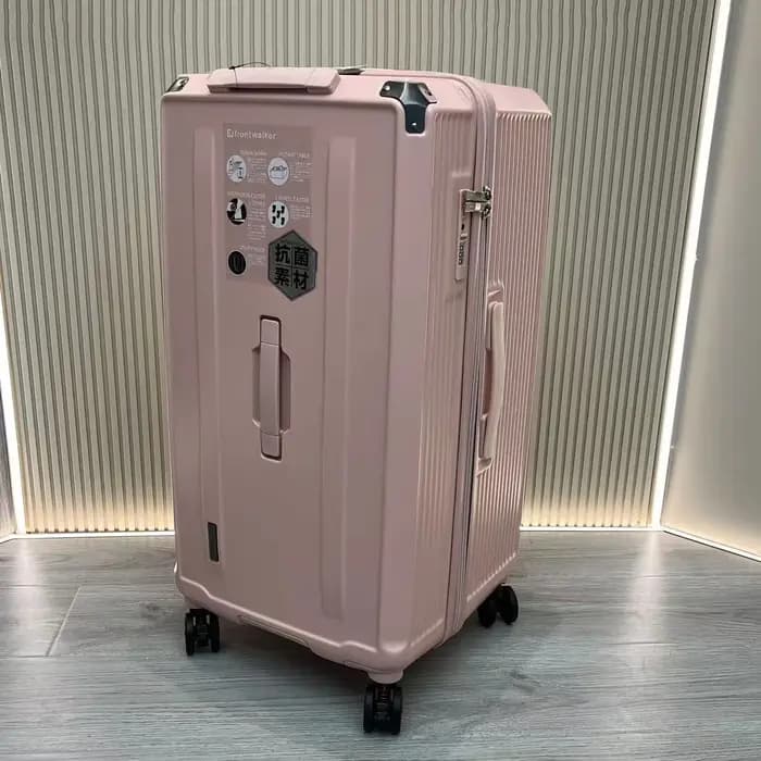 Valise de grande taille avec cinq roues et frein, bagage cabine en PC de 30 pouces, valise de voyage avec serrure TSA, 22/26/34 pouces