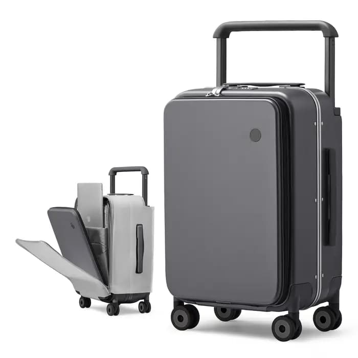 Mixi nouveau Design large poignée valise hommes bagage à main femmes voyage boîtier de chariot 20 pouces cabine PC cadre en aluminium M9275