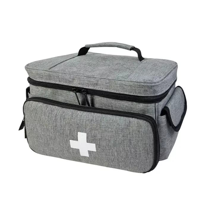 Trousse à pharmacie premium grande capacité avec poignée portable
