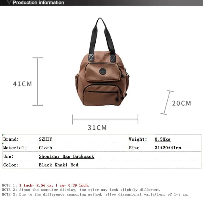 Sac à dos étanche mode femmes sac à bandoulière multifonctionnel concepteur voyage dos souple grande capacité tissu poche sac à dos