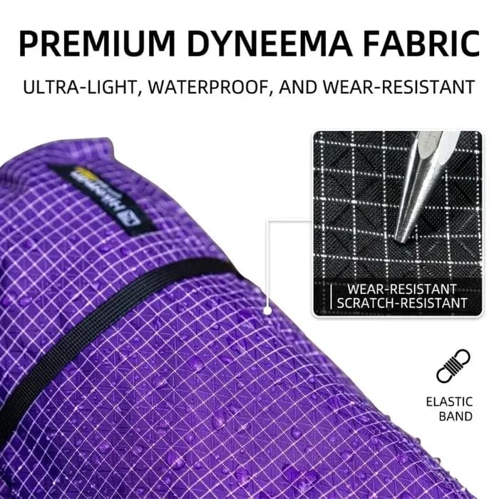 Sac à dos ultraléger en Dyneema avec couvercle supérieur
