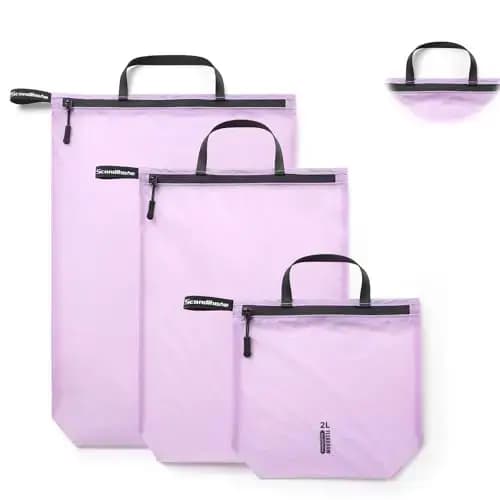 Pochette de rangement de voyage imperméable à fermeture éclair