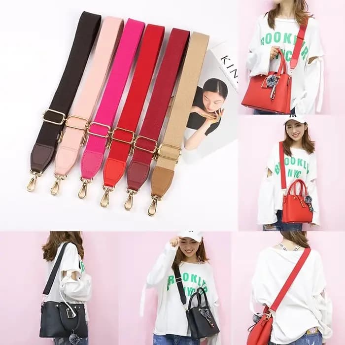 Sangle de sac à main en nylon ethnique de 130 cm