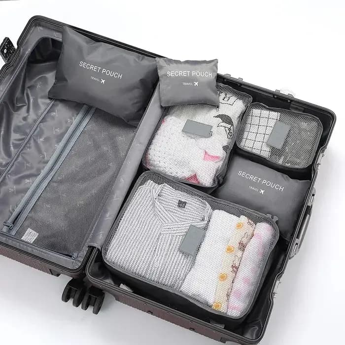Ensemble de 6 sacs de rangement de voyage