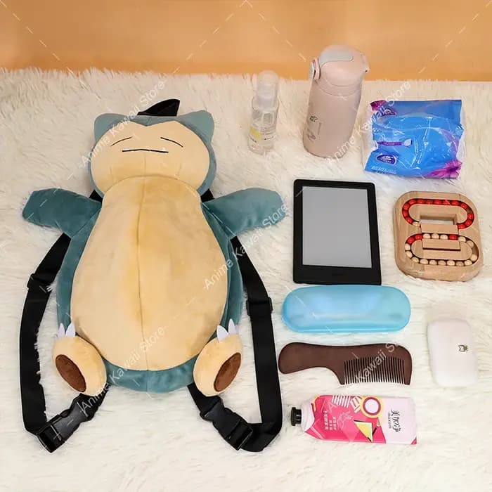Eevee Mimikyu Charizard Gengar sac à dos en peluche dessin animé drôle grande capacité étudiant sac à dos maternelle sac enfant cadeau