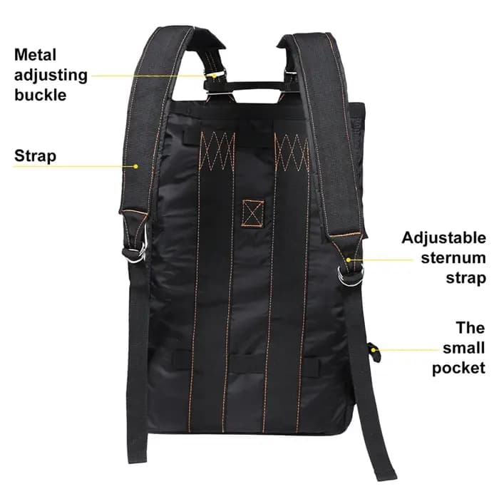 LQARMY – sac à dos polyvalent Durable, léger, pour Parachute, pour les voyages de chasse en plein ai