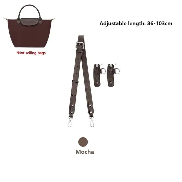 Bandoulière de sac en cuir pour pochette Longchamp, poignée courte, modification de petit sac sans p