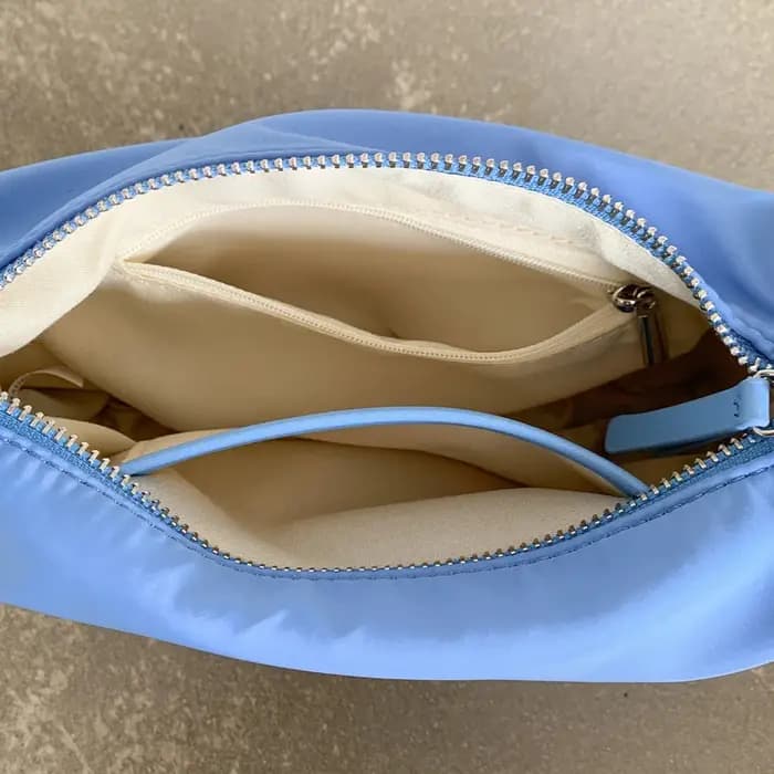 Nouveau sac à main baguette en nylon pour femme