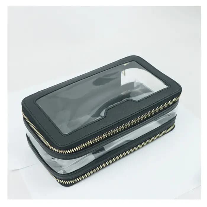 Sac de lavage portable de voyage étanche en TPU Transparent