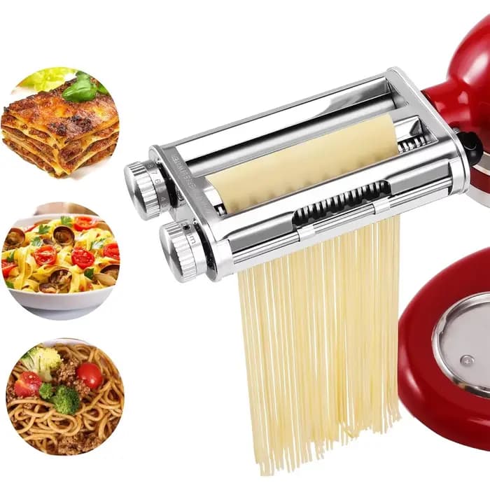 Accessoire pour machine à pâtes 3-en-1 pour batteurs sur socle KitchenAid