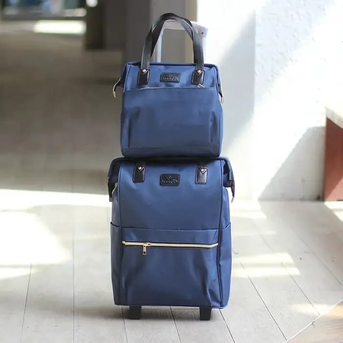 Valise de voyage simple et portable de grande capacité pour femmes
