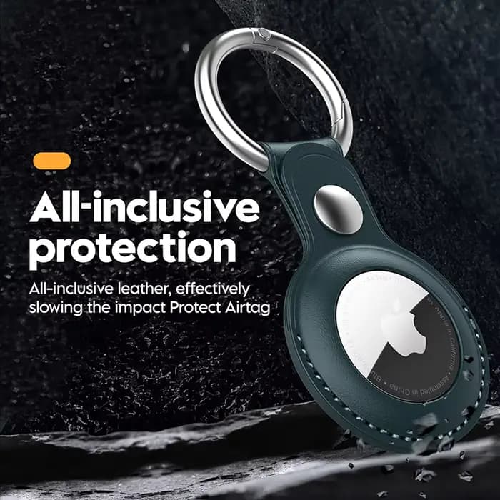 Vothoon étanche Airtag porte-clés PC étui de protection en cuir