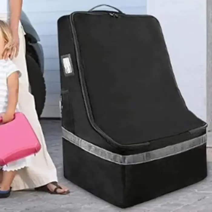 Sac de voyage pliable pour siège auto avec sangles pour sac à dos – Conception résistante à l'eau