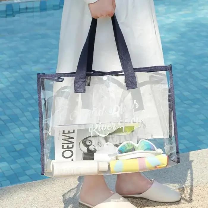 Pochette cosmétique et sac de plage - Léger