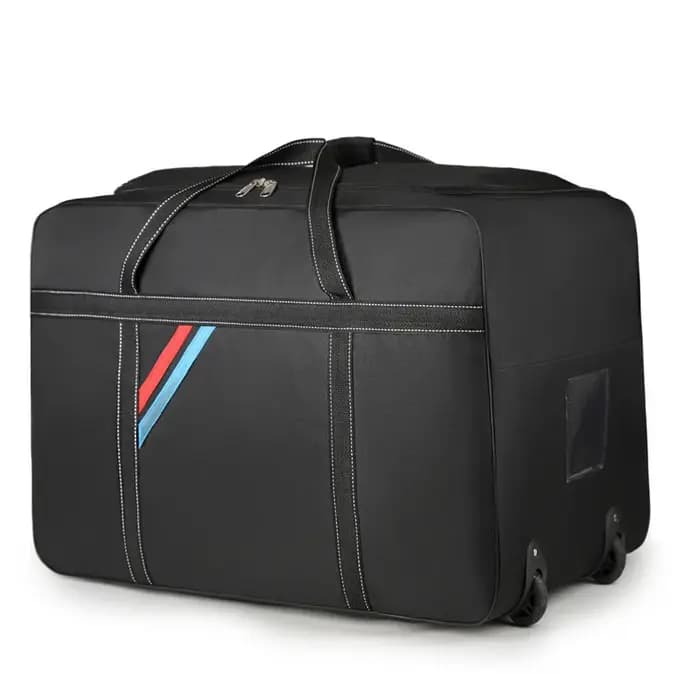 Sacs à roulettes de grande capacité avec roulettes, bagage pliable, valise de voyage, sac à main éta
