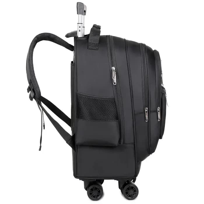 Sac à dos de voyage d'affaires multifonctionnel avec roues pivotantes