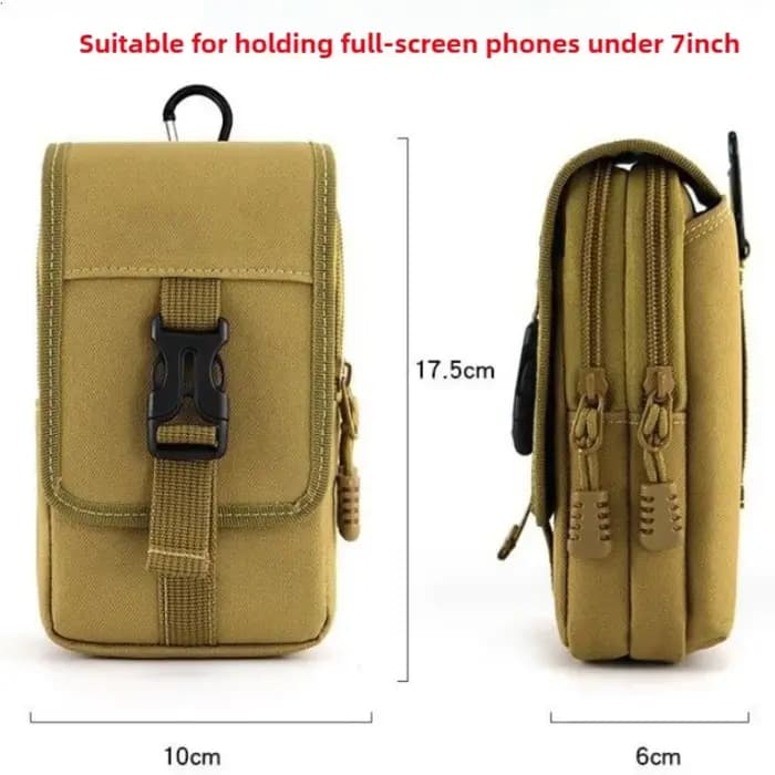 Sac de taille militaire étanche pour hommes
