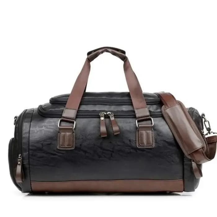 Hommes de haute qualité voyage week-end sacs sac de sport en cuir sac polochon de nuit sport bagages fourre-tout Duffle pour hommes