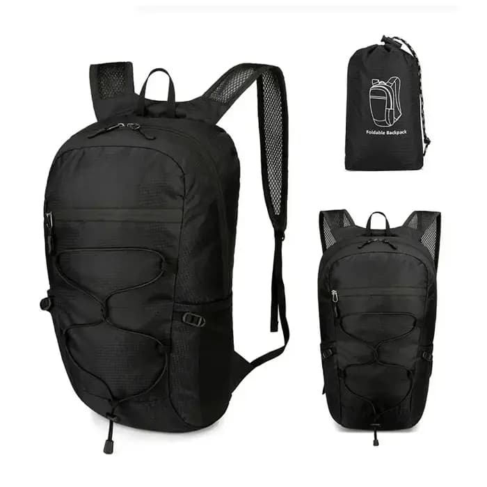 Sac à dos pliable léger et imperméable de 20 L pour femmes et hommes
