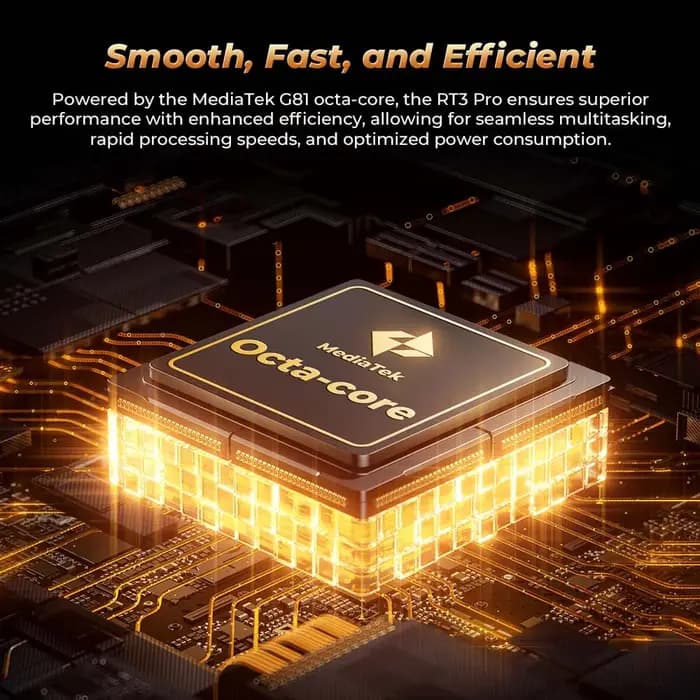 Oukitel RT3 PRO Batterie 5150mAh 16 Go + 128 Go Écran HD 8 "Profil ultra fin 13.9mm IP68 & IP69K & M