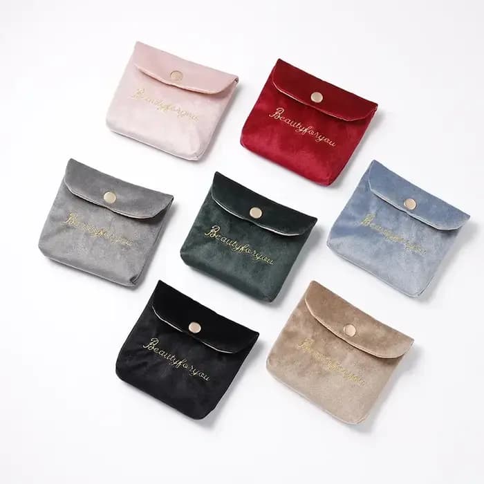 Sac à cosmétiques Portable en velours