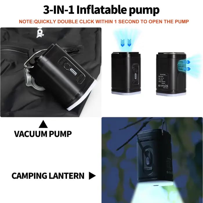 Sacs sous vide pour bagages de voyage avec pompe (DOUBLE CLIC POUR COMMENCER)
