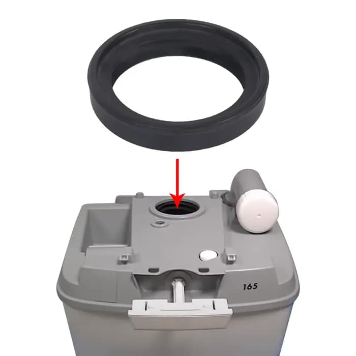 Accessoires de toilettes de Camping pour Thetford Porta Potti, joint de lèvre de toilette Portable 0