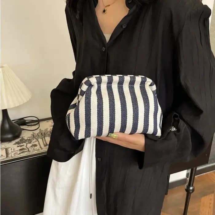 Nouveau Sac de Maquillage 2026 – Sacs à Main d'Été en Crochet Tressé
