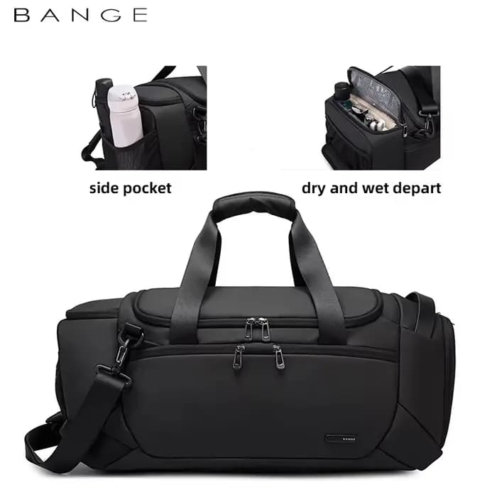 BANGE Nouvelle Sacoche de Voyage Multifonctionnelle Personnalisable de Haute Qualité Unisexe