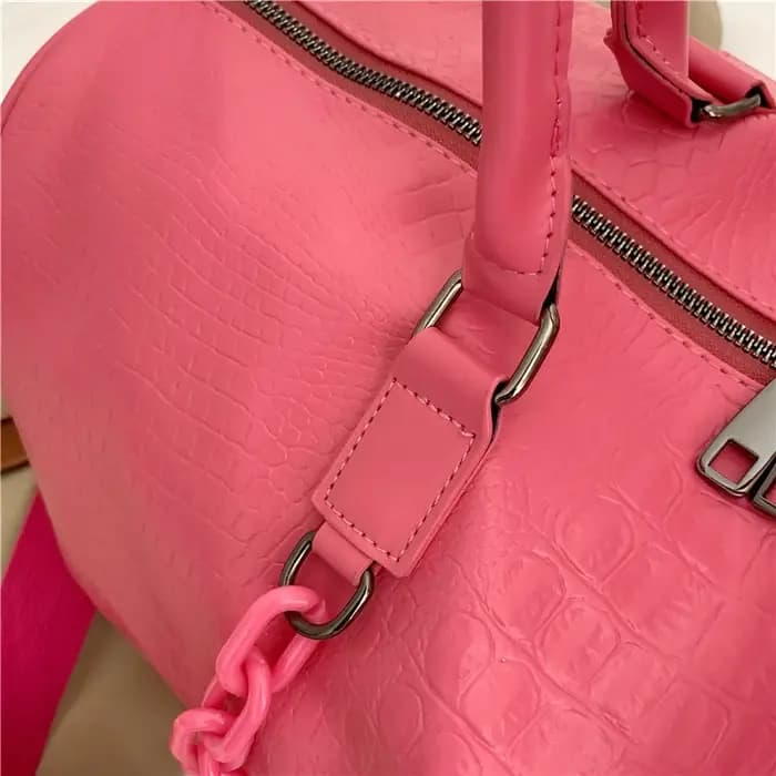 Sacs de voyage légers en PU solide pour femmes