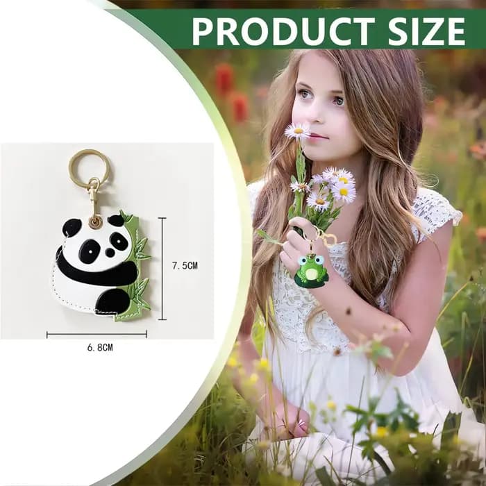 Étui porte-clés en cuir PU pour Airtag