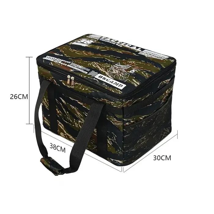 Sac de rangement tactique PACOONE 30L pour ustensiles de camping