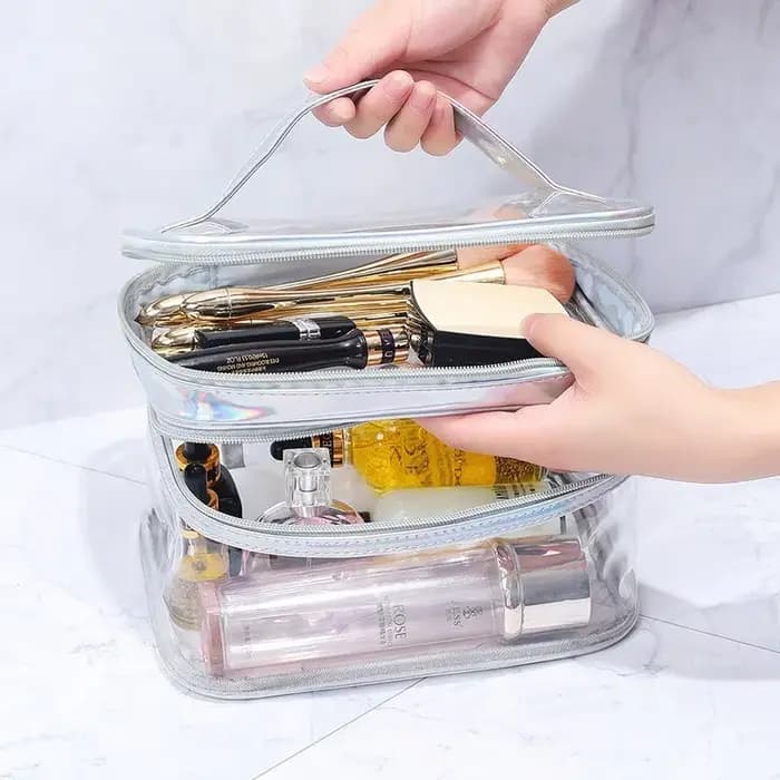 Sac à cosmétiques Transparent pour femmes