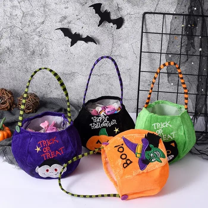 Sac à bonbons d'halloween mignon