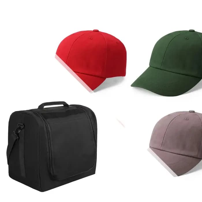 Sac à chapeau pour casquettes de Baseball, porte-chapeau avec poignée de transport, sac de rangement pour casquettes, sac de rangement pour chapeaux, pour le sport en mouvement et les voyages